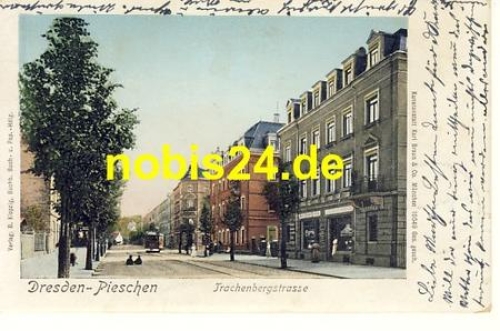 Pieschen Dresden Trachenbergerstrasse o 1907