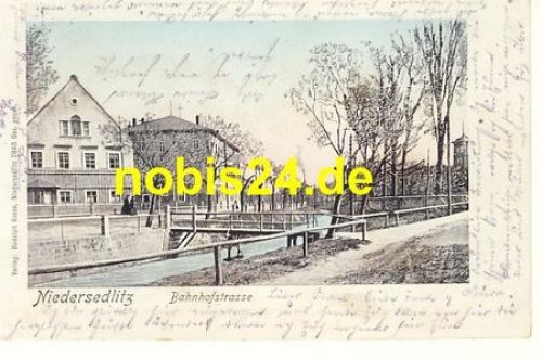Niedersedlitz Dresden Bahnhofstrasse o 1913