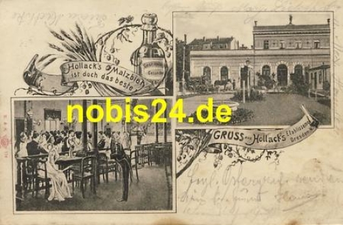 Dresden Neustadt Gasthof Hollack o 24.4.1905