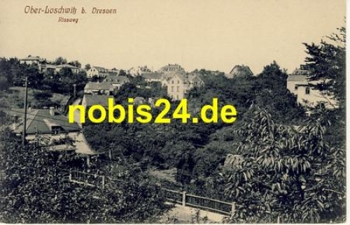 Ober Loschwitz Dresden Rissweg  *ca.1915