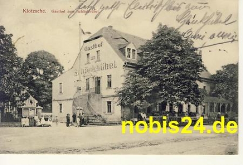 Klotzsche Dresden Gasthof Schankhübel o 1911