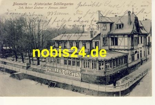 Blasewitz Dresden Schillergarten o 16.7.1917