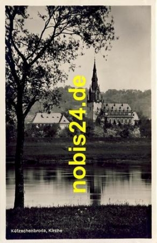Kötzschenbroda Kirchenansicht o 26.11.1935