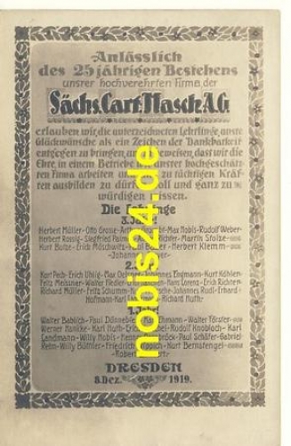 Dresden company Sächsische Cart Maschinen AG *ca.1919