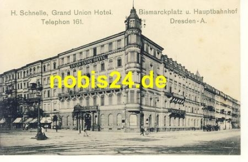 Südvorstadt Dresden Grand Union Hotel *1915