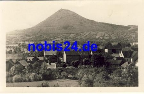 Böhmen - Velemin s Milesovkou o 10.7.1938