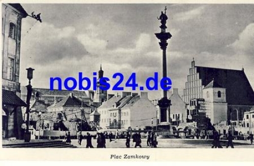 Warschau Plac Zamkowy *ca.1940