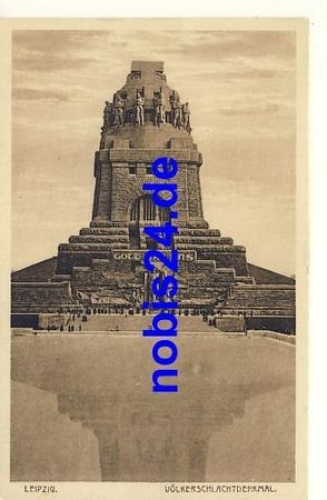 Leipzig Völkerschlachtdenkmal o 9.7.1925