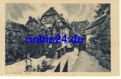 Eisenach Wartburg artist card * around 1920