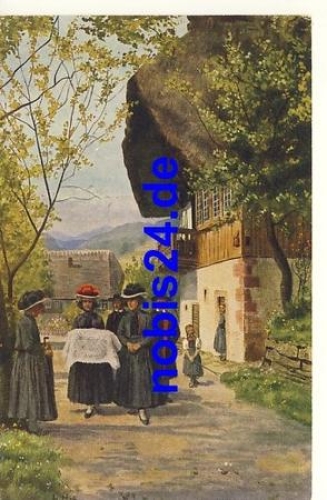 78800 Schwarzwald Trachten Artist Hoffmann *ca.1920