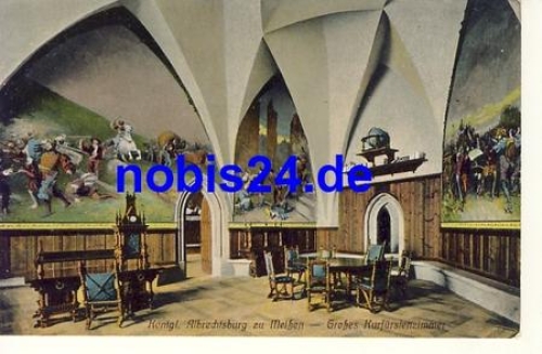 01662 Meissen Albrechtsburg Kurfürstenzimmer *ca.1920