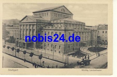 Stuttgart Landestheater *ca.1920
