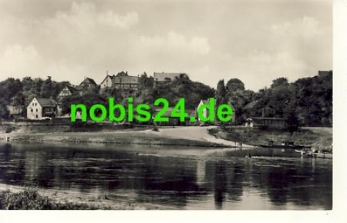 04874 Belgern Elbe ferry house *ca.1958