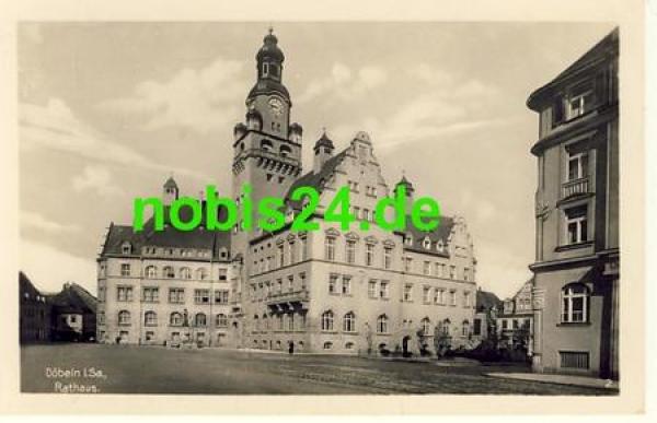 04720 Doebeln Rathaus *ca.1950