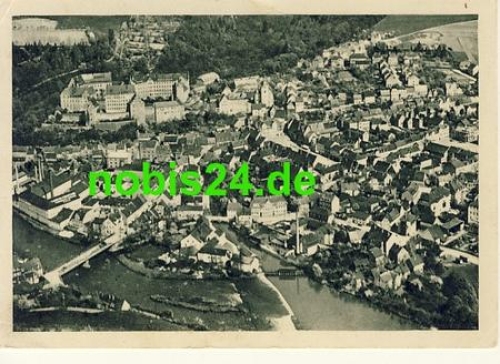 04680 Colditz Fliegerluftbild *ca.1950