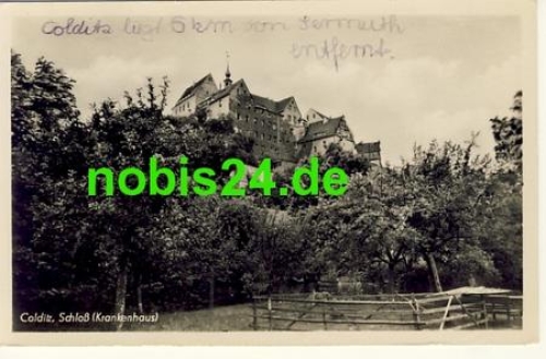 04680 Colditz Schloss Krankenhaus o 13.7.1955