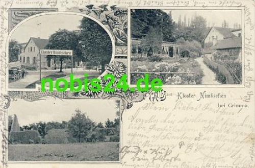 04668 Grimma Kloster Nimbschen o 22.7.1901