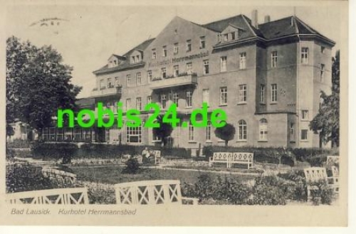 04651 Bad Lausick Hotel Herrmannsbad o 16.7.1944