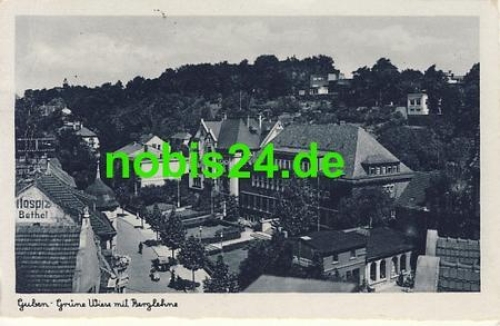 03172 Guben Grune Wiese Berglehne o ca.1940