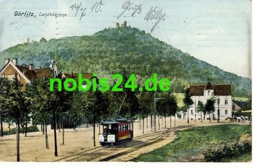 Gorlitz state crown tram o 14.7.1910
