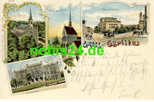 Gorlitz Litho Standehaus o 20.11.1900