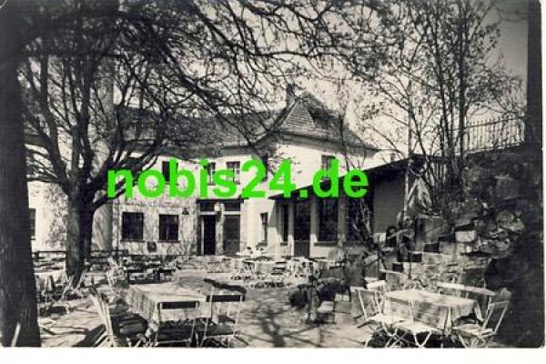 Gorlitz HOG Landeskrone Terrasse o 23.8.1964