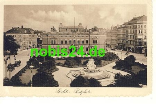Gorlitz Postplatz Denkmal *ca.1930