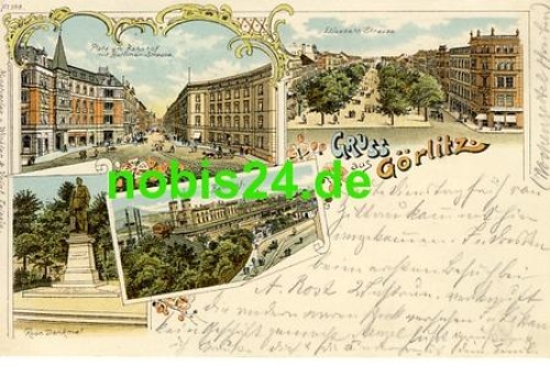 Gorlitz Litho o 20.11.1900