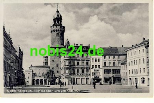 Goerlitz Leninplatz Turm o 7.8.1954
