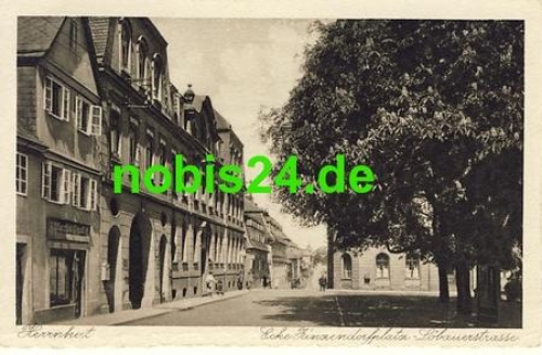 02747 Herrnhut Zinzendorfplatz Loebauerstrasse *ca.1935