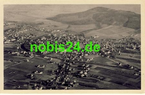 02708 Löbau mit Löbauer Berg Luftbild *ca.1940