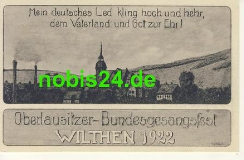 Wilthen Oberlausitzer Federal Song Festival * 1922
