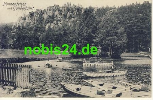 02699 Nonnenfelsen Gondelteich o ca.1930