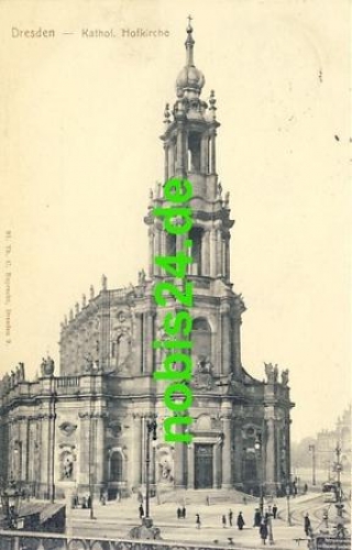 Dresden Katholische Hofkirche o 3.9.1908