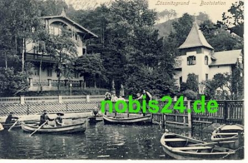 01445 Loessnitzgrund boat station o June 23, 1908