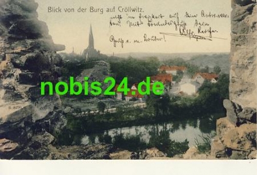 Croellwitz Halle Saale Kirche o 9.1.1908