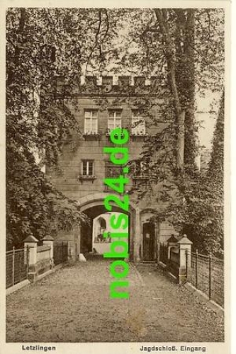39590 Letzlingen Jagdschloss Eingang *ca.1928