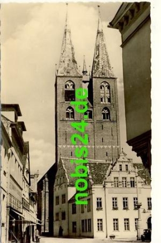 39576 Stendal Rathaus Marienkirche *ca.1958