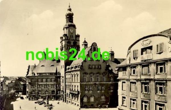 04720 Doebeln Rathaus mit Notenbank o 25.5.1958