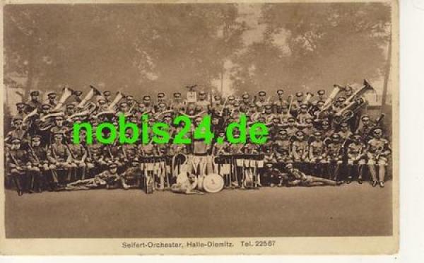 Diemitz Halle Saale Seifert Orchester  *ca.1920