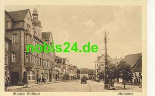 06333 Hettstedt Südharz Marktplatz *ca.1920