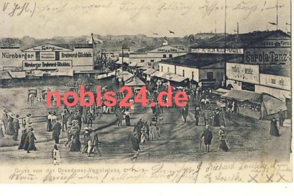 Johannstadt Dresden Vogelwiese  o 8.8.1901