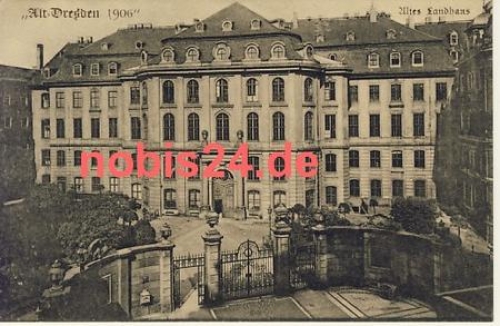 Alt Dresden 1906 Altes Landhaus *ca.1906
