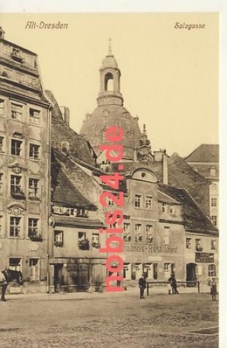 Alt Dresden Salzgasse *ca.1910