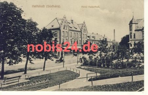 06333 Hettstedt Hotel Kaiserhof o 28.7.1916