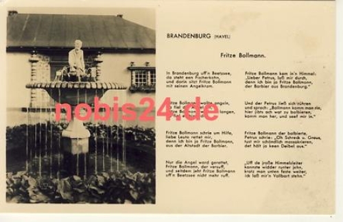 14770 Brandenburg Fritze Bollmann Brunnen *ca.1965
