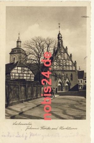 14943 Luckenwalde Johanniskirche Marktturm o 1938
