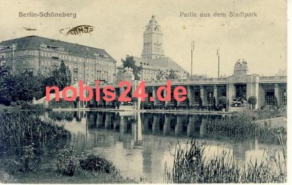 Schöneberg Berlin Partie Stadtpark o 1918