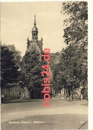 06406 Bernburg Saale Rathaus o 1.8.1962