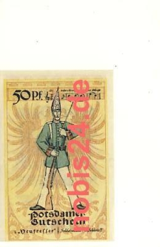 Potsdam Notgeld 50 Pfennige um 1920